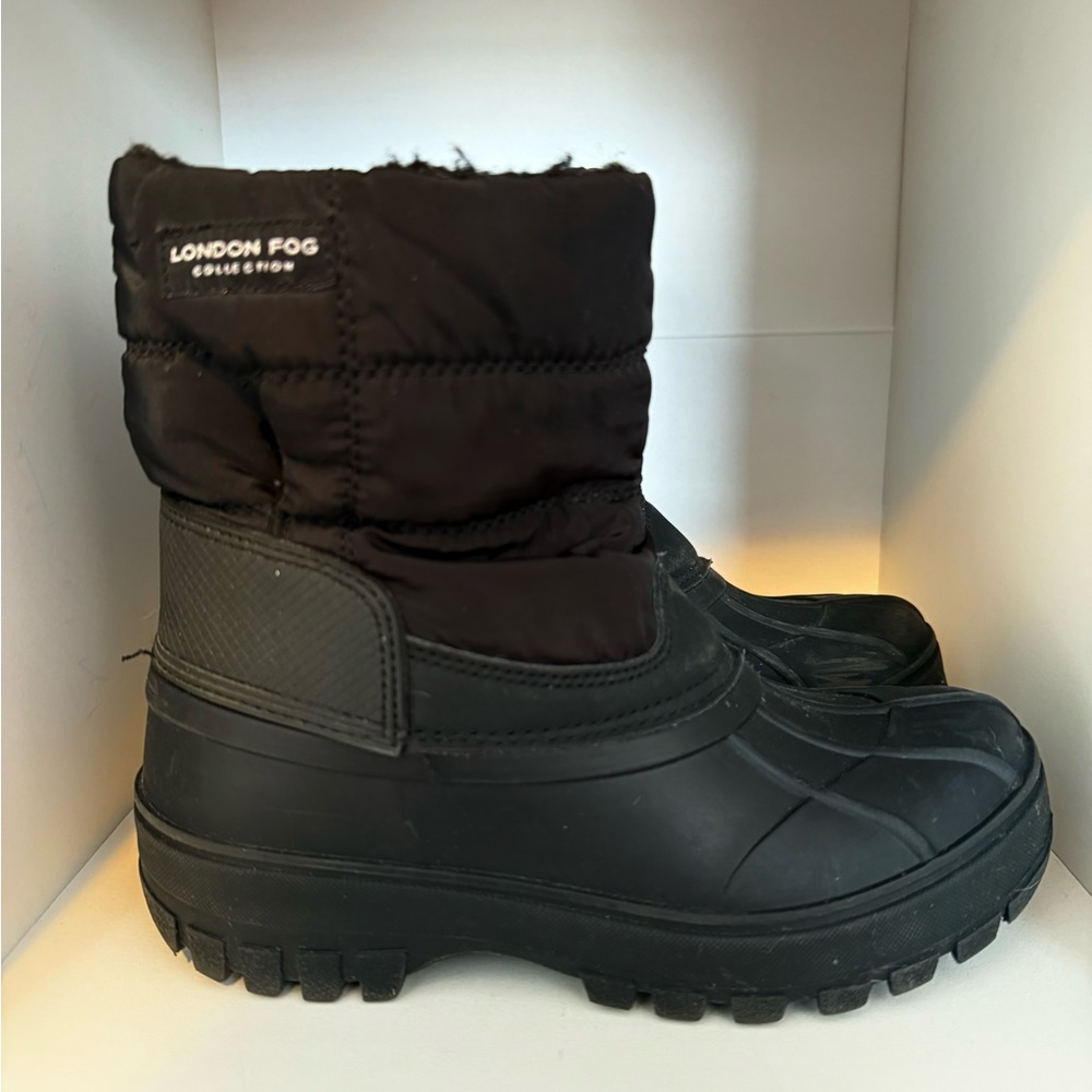 LONDON FOG Jett Waterproof Unisex Kids Snow Boot, Insulated Fleece Lined